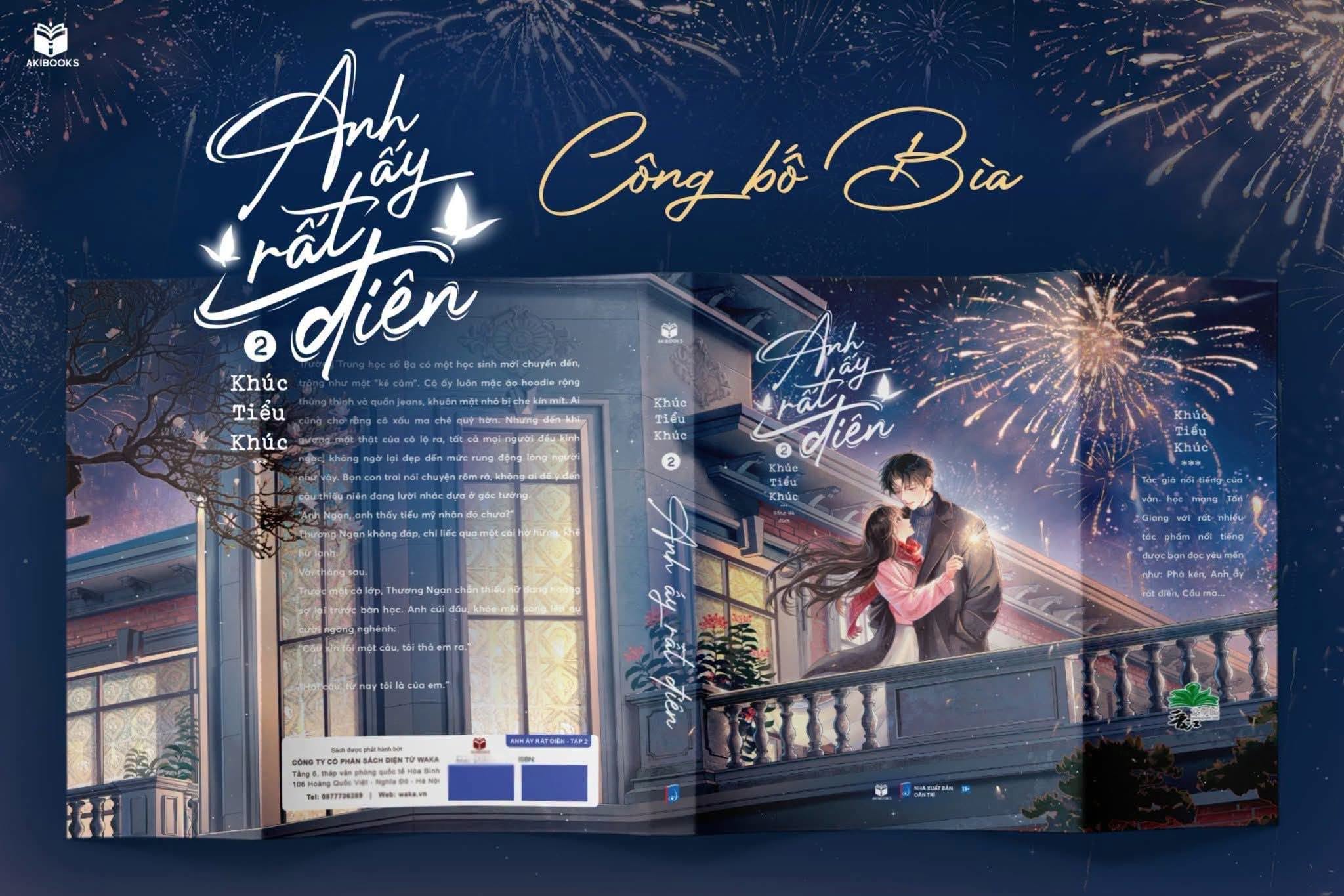 Sách Anh Ấy Rất Điên ( Tập 1,2) - Waka