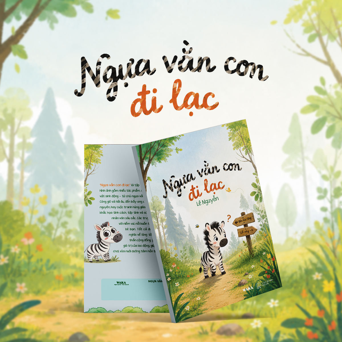 Sách - Ngựa vằn con đi lạc