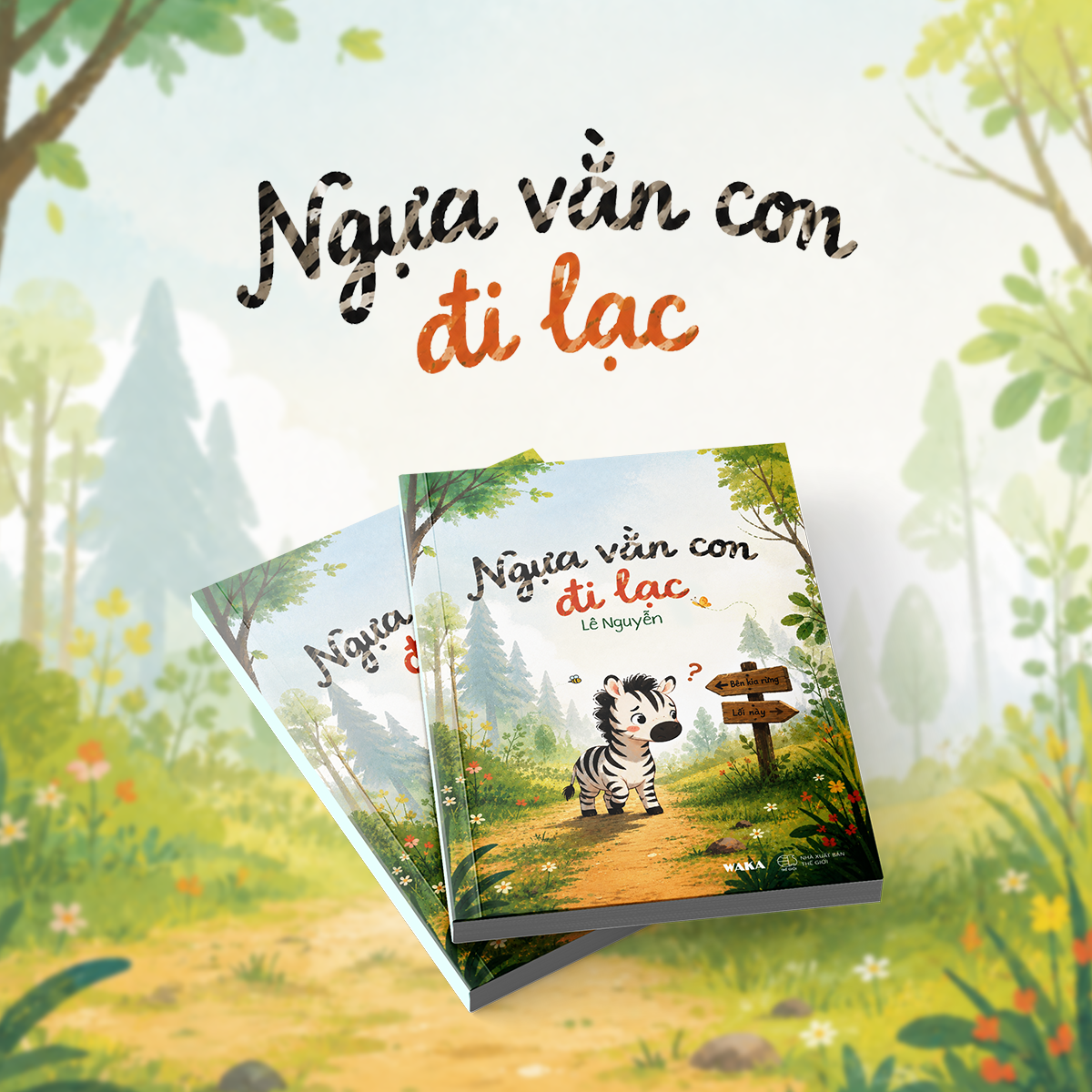 Sách - Ngựa vằn con đi lạc