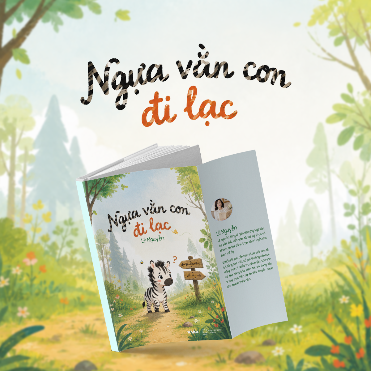 Sách - Ngựa vằn con đi lạc