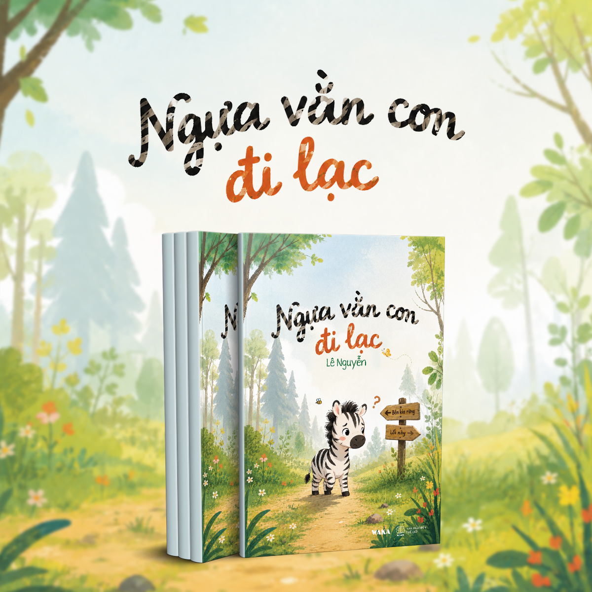 Sách - Ngựa vằn con đi lạc