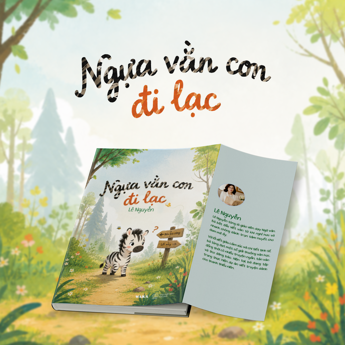 Sách - Ngựa vằn con đi lạc