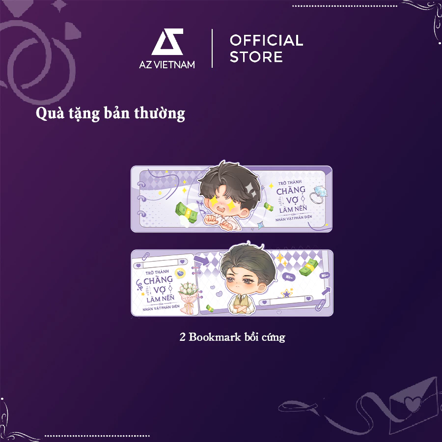 Sách - Trở thành chàng vợ làm nền của nhân vật phản diện (tái bản) - AZ