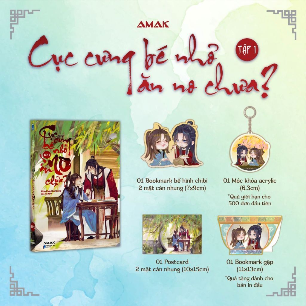 Sách Cục Cưng Bé Nhỏ Ăn No Chưa? - Tiểu Thuyết - Amak
