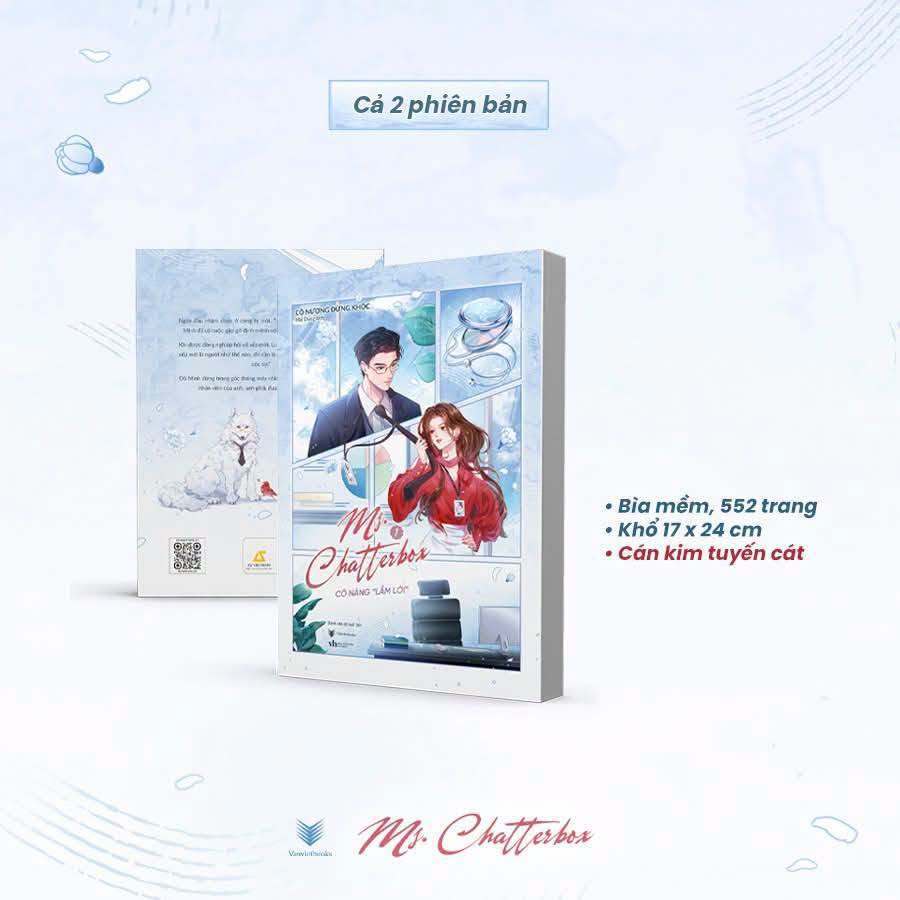 Sách MS.CHATTERBOX - CÔ NÀNG "LĂM LỜI" - AZB