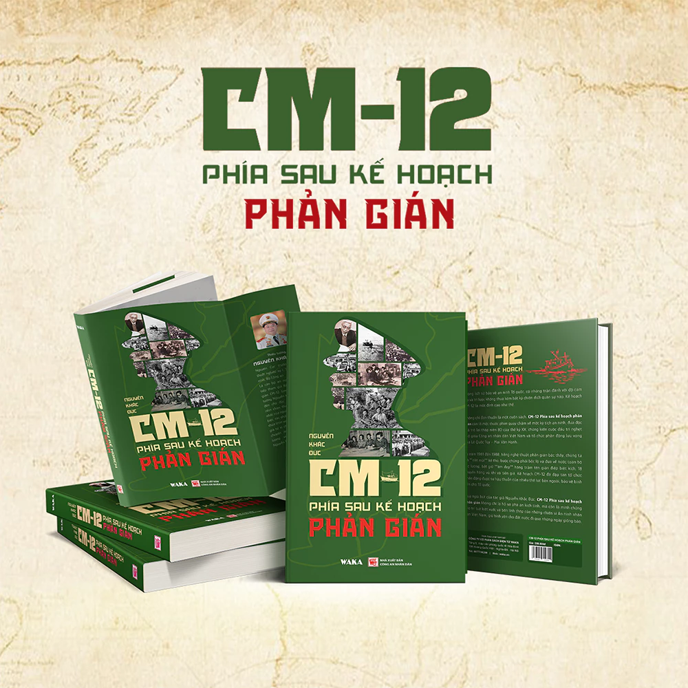 Sách - Combo HỒ SƠ MẬT - Ký sự đấu trí An ninh, Điệp báo + CM-12 bìa mềm