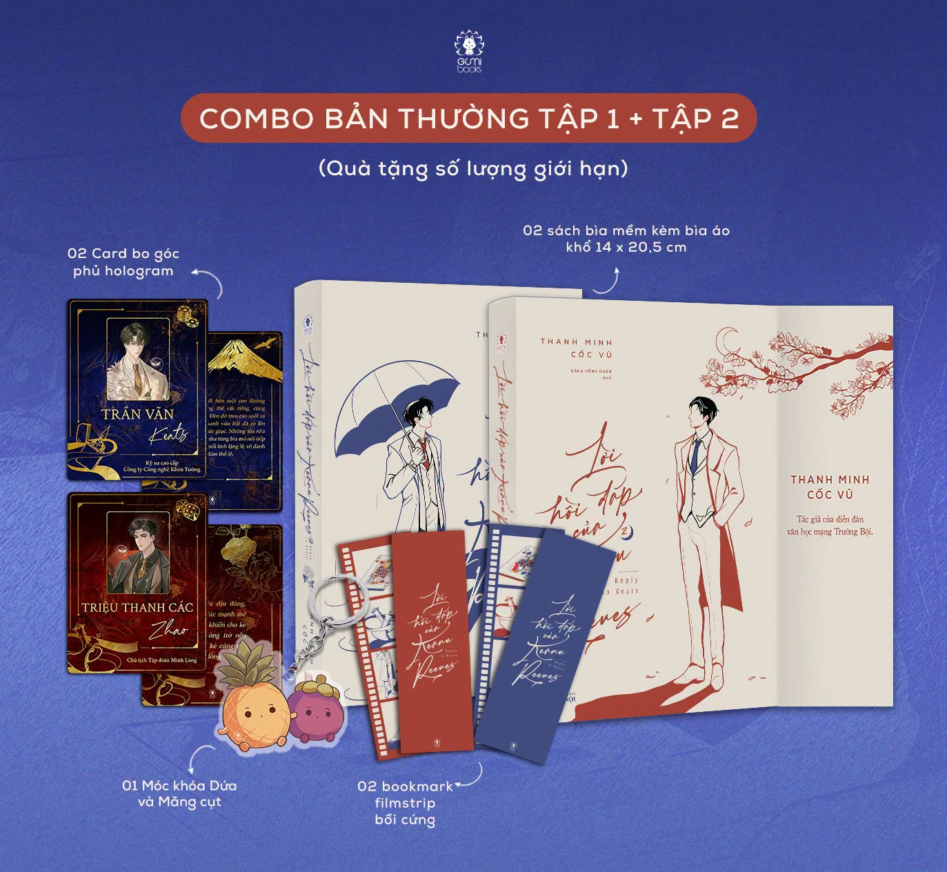 Sách - Lời Hồi Đáp Của Keanu Reeves - Reply to Keats (Tập 2) - Thanh Minh Cốc Vũ - Tiểu thuyết đam mỹ, hiện đại, yêu thầ