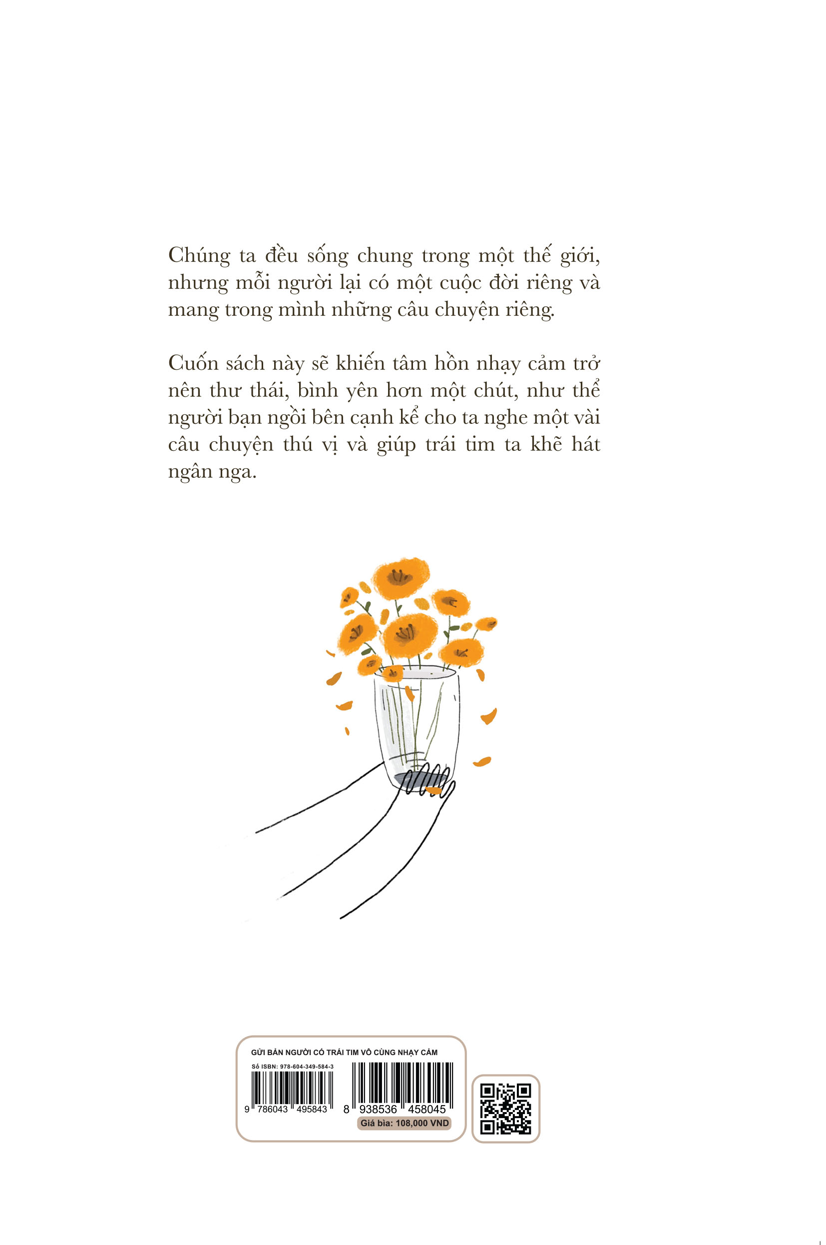 Sách Gửi bạn, người có trái tim vô cùng nhạy cảm