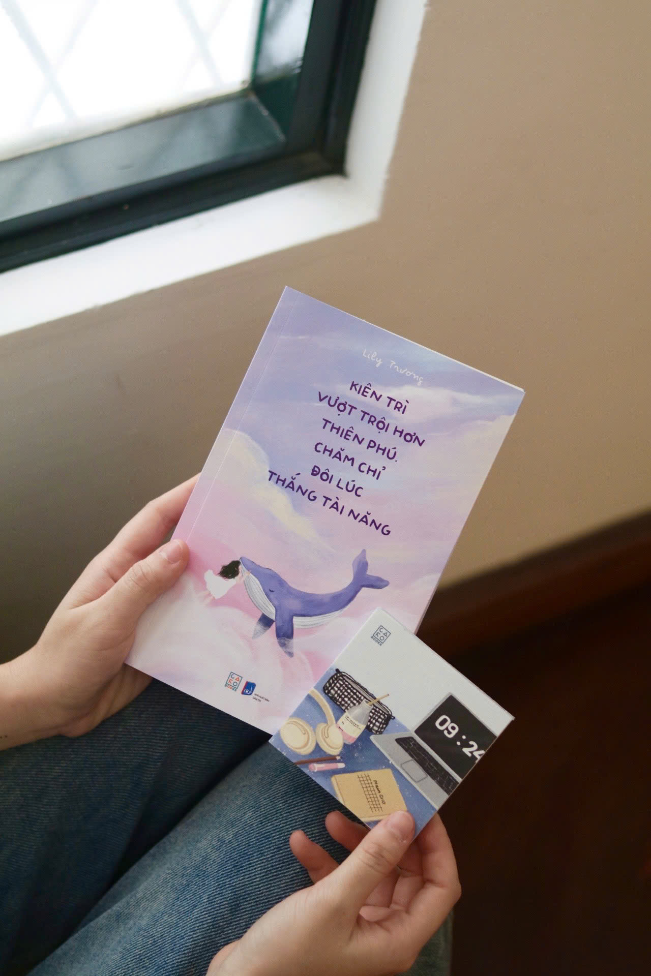 Sách Kiên trì vượt trội hơn thiên phú - Chăm chỉ đôi lúc thắng tài năng - Bản ĐB kèm sổ tay