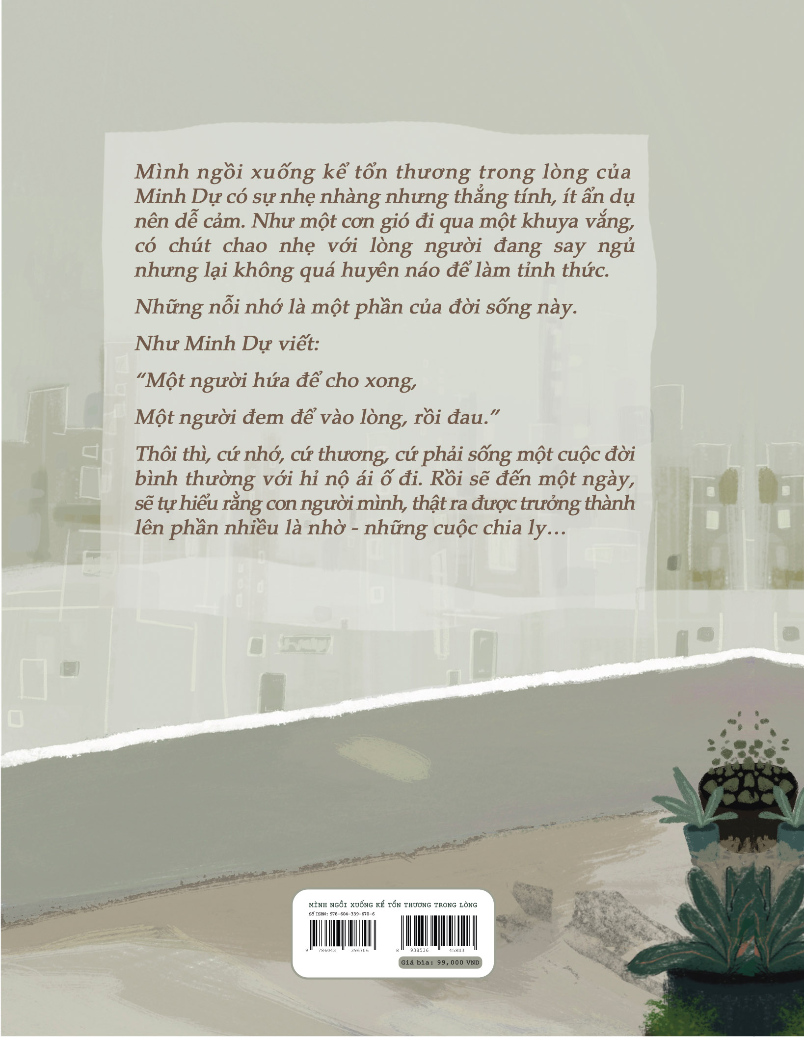 Sách Mình ngồi xuống kể tổn thương trong lòng - Bìa cứng