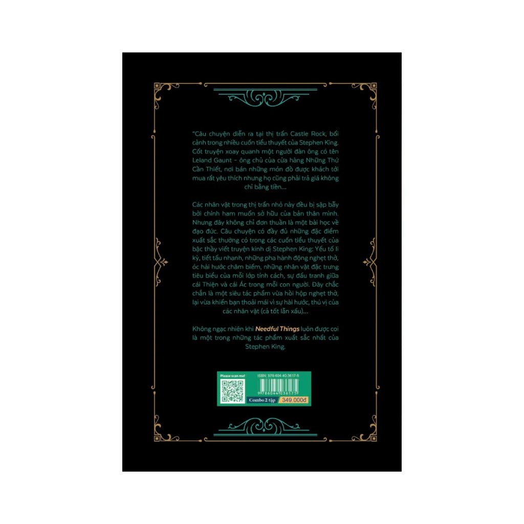 Needful Things - Cửa hàng ma quái (2 Tập) - Stephen King