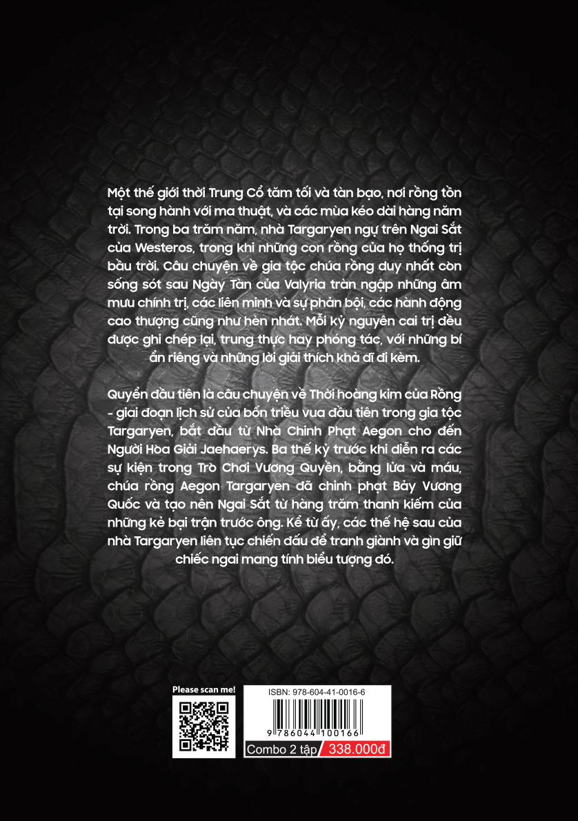 Bộ Sách Lửa Và Máu - (Bộ 2 Cuốn)