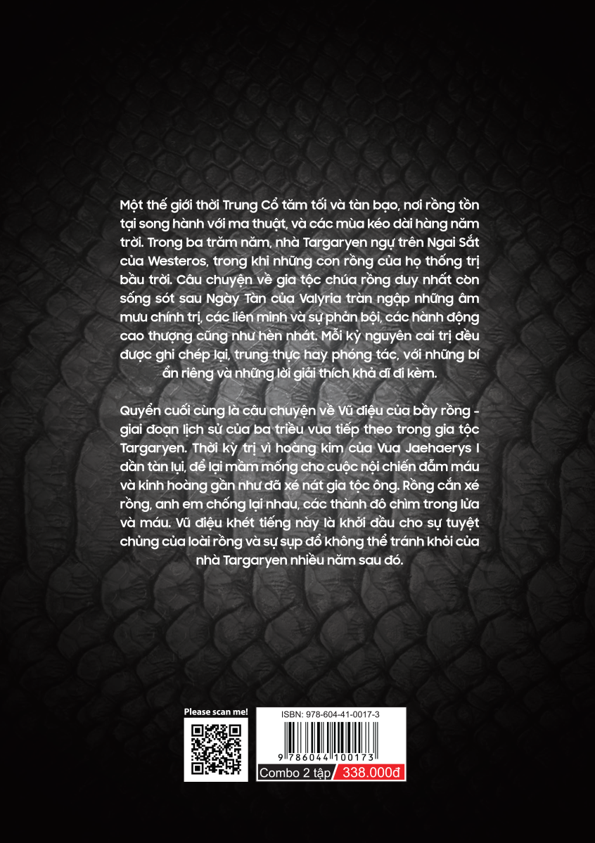 Bộ Sách Lửa Và Máu - (Bộ 2 Cuốn)