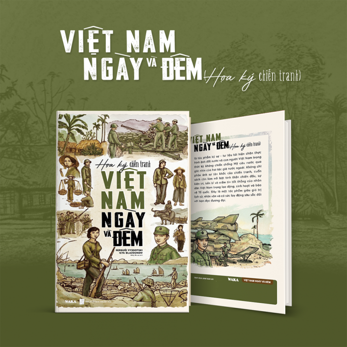 Sách - Việt Nam ngày và đêm - Họa ký chiến tranh