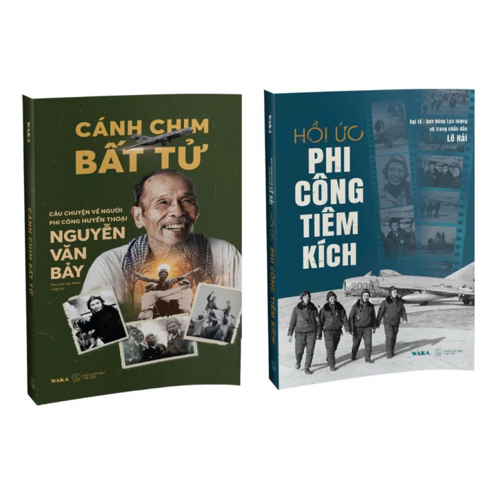 Sách - Combo Cánh chim bất tử bìa mềm + Hồi ức phi công tiêm kích