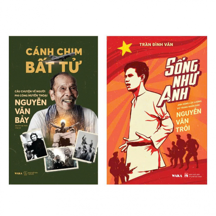 Sách - Combo Cánh chim bất tử bìa mềm + Sống như anh