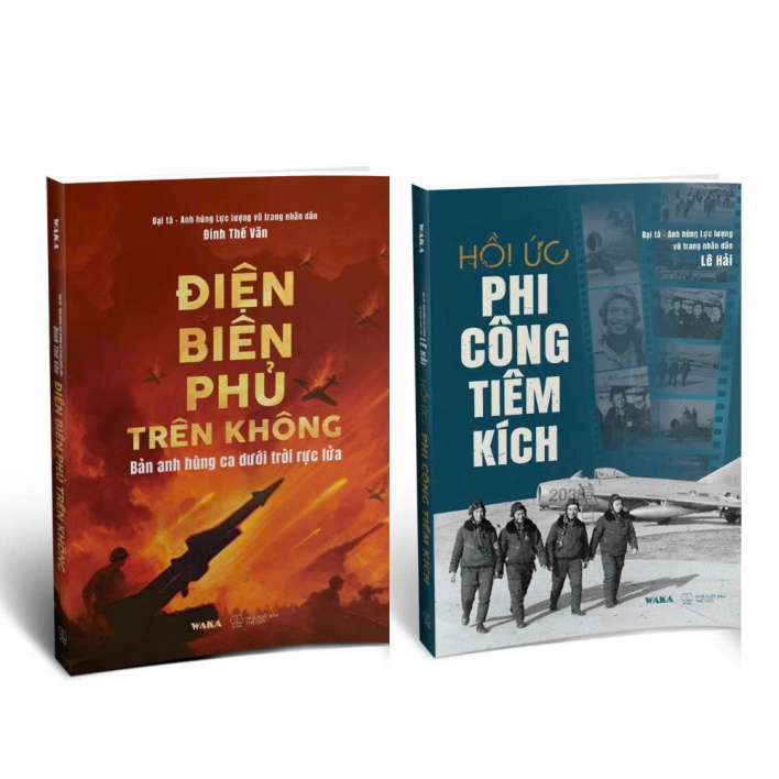 Sách - Combo Điện biên phủ trên không + Hồi ức phi công tiêm kích