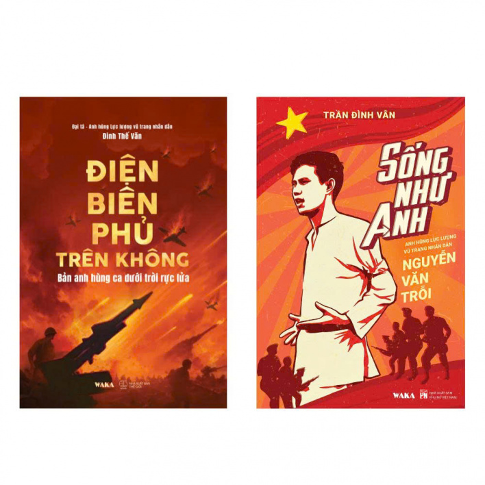 Sách - Combo Điện biên phủ trên không + Sống như anh