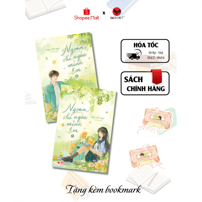 Sách Ngôn tình - Ngoan, chỉ nghe mình em (Combo 2 tập) (Bản Phổ thông/Bản Đặc Biệt) - Diệp Tích Ngữ