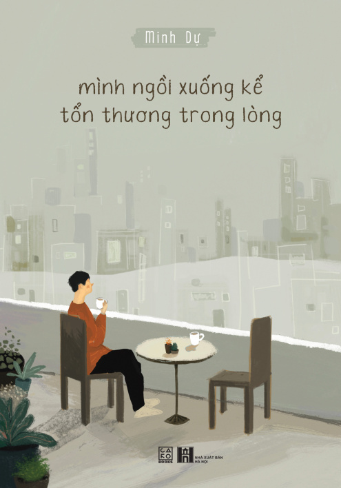Sách Mình ngồi xuống kể tổn thương trong lòng - Bìa cứng