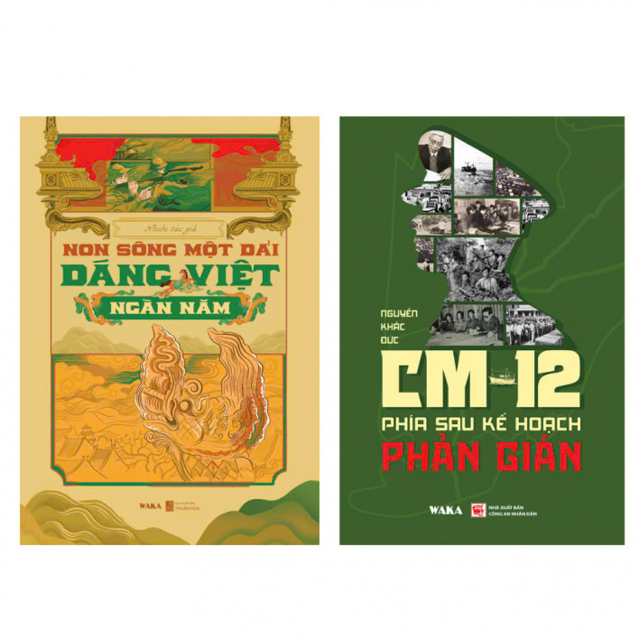 Sách - Combo Non sông một dải bìa mềm + CM-12 bìa mềm