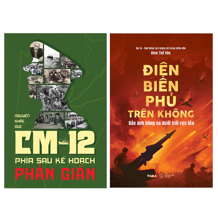 Sách - Combo CM-12 bìa mềm + ĐIỆN BIÊN PHỦ TRÊN KHÔNG